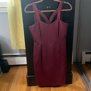 Guess Maroon Dress